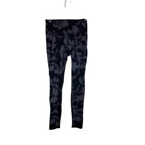 💥All in Motion Black Floral Camo High Rise Leggings Women’s Size Small